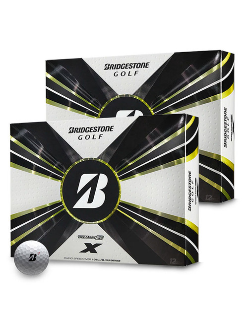 Bridgestone Tour B X Golf Balls - 2 Dozen