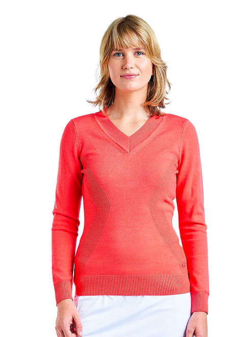 Nivo W Nicole Sweater - Papaya