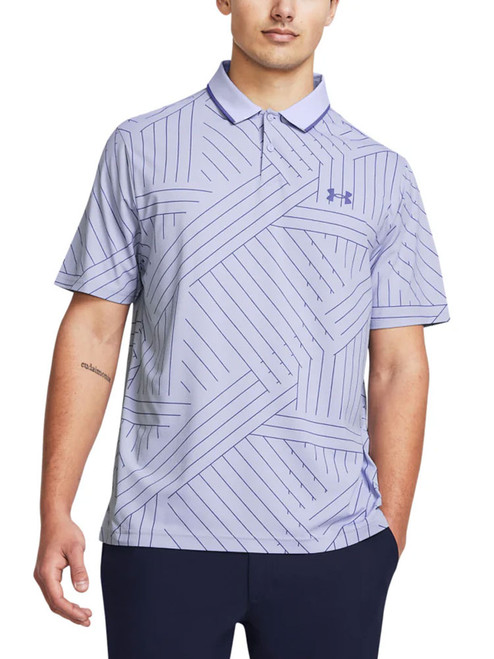 Under Armour Iso-Chill Edge Polo - Celeste/Starlight