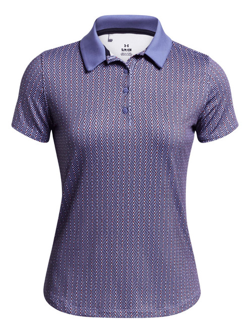 Under Armour Women's Playoff Ace Polo - Celeste/Starlight