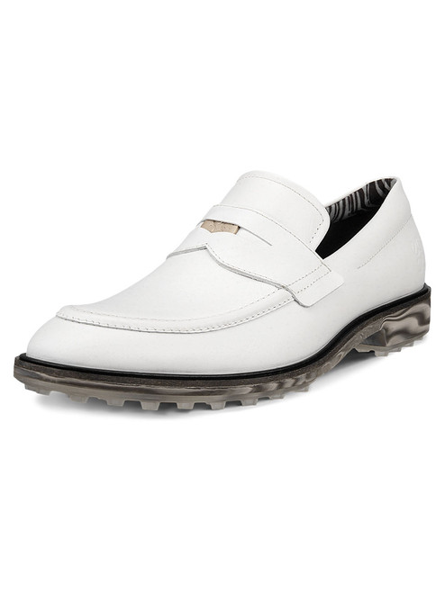 Ecco M Classic Hybird Golf Shoes - White