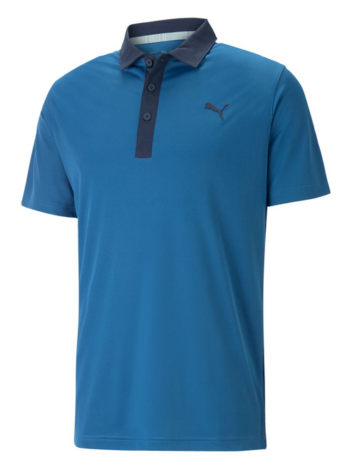Puma Gamer Golf Polo - Lake Blue