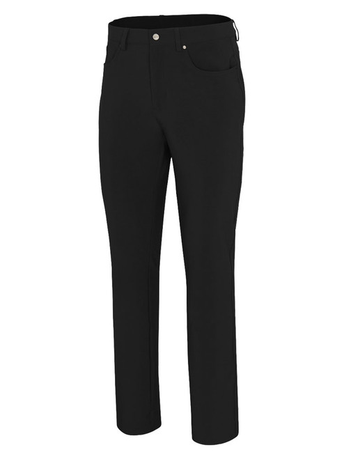 Greg Norman 4-Way Stretch 5-Pocket Tech Pant - Black