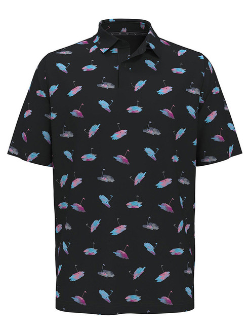 Callaway Golf Novelty Print Polo - Asphalt