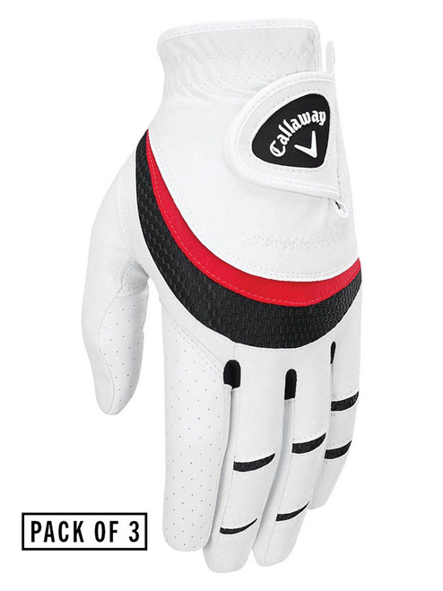 Callaway Fusion Pro Golf Glove - 3 Pack