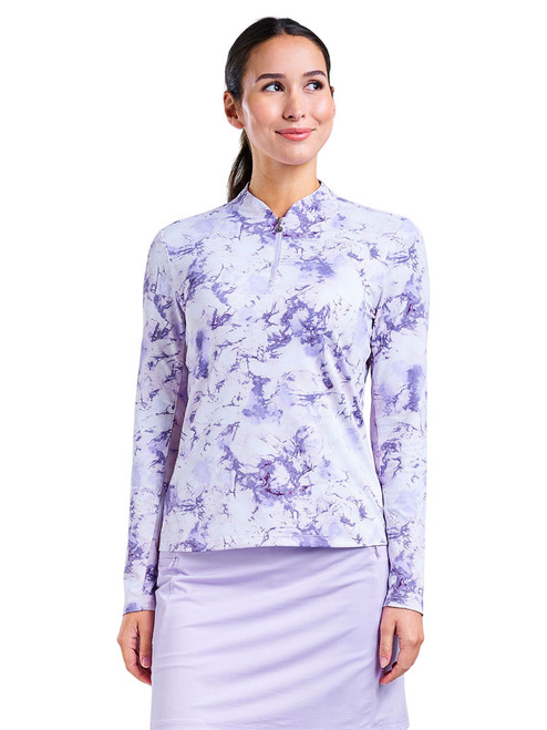 Nivo W Lolita Long Sleeve Mock - Lavender