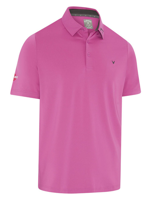 Callaway 3 Chev Odyssey Tour Polo - Purple Orchid