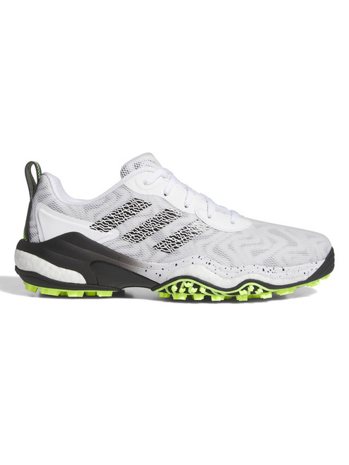 adidas Codechaos 25 Spikeless Golf Shoes - Ftwr White/Core Black/Lucid Lemon