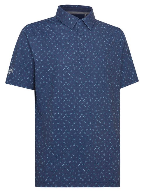Callaway All Over Drive Polo - Peacoat
