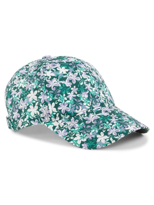 Puma Women's Lillie Ponytail Cap - Dark Myrtle/Jade Forest