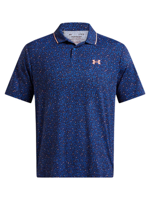 Under Armour Iso-Chill Verge Polo - Tech Blue/Flare Orange