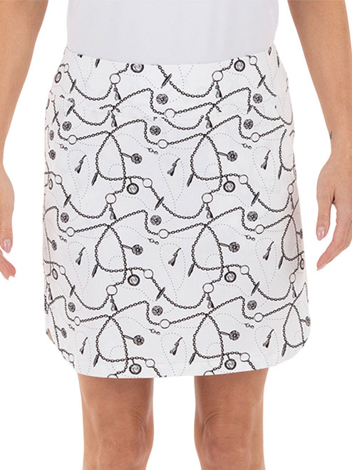 Nivo Leelou Pull-On Skort (18") - White
