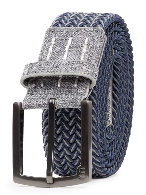 TravisMathew Cheers 2.0 Belt - Dark Blue/Dark Grey