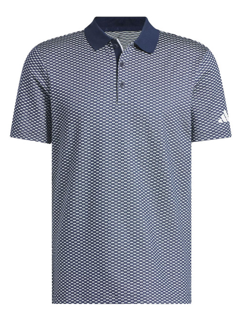 adidas Beyond Textured Polo Shirt - Collegiate Navy