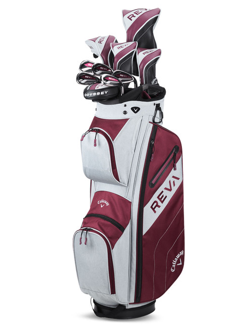 Callaway REVA Women's Package Set - 11 Piece - Red