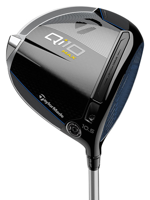 Pre-Owned Taylormade Qi10 Max Driver - RH 10.5D Regular Flex