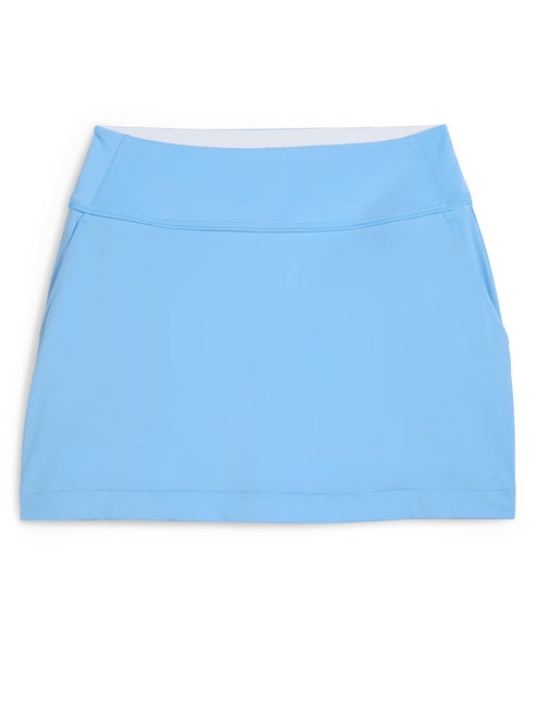 Puma Womens Blake Piped Knit 15.5" Golf Skort - Team Light Blue
