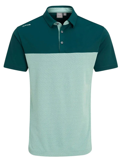 Ping Hall Polo - Forest/Misty Green