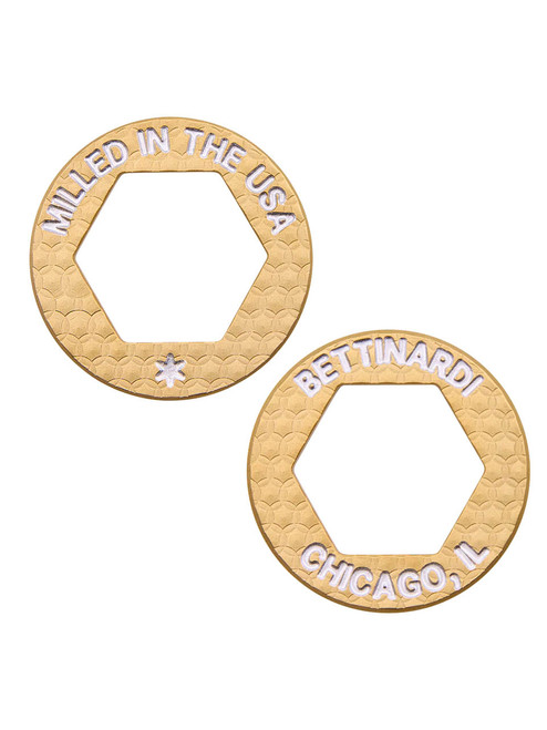 Bettinardi Bettipalooza Open Hex Ball Marker - Brass