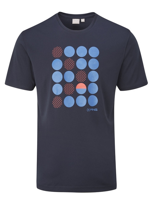 Ping Split Ball Tee - Navy
