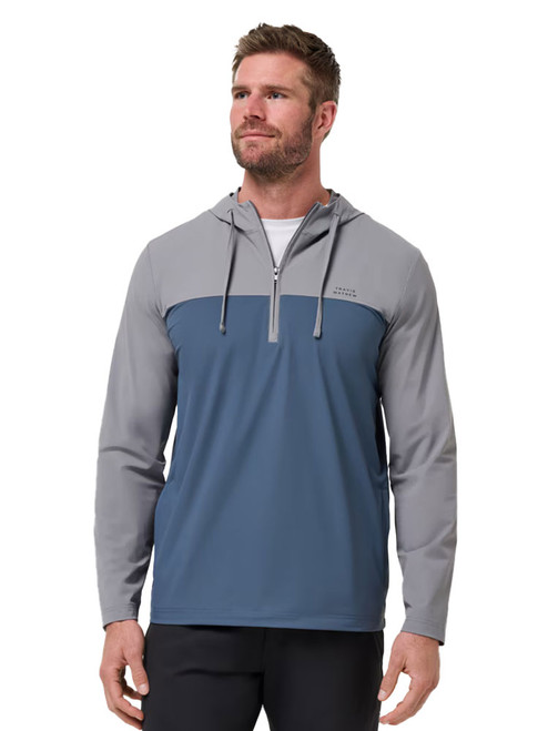 TravisMathew Rail Transport Hooded Jacket - Quiet Shade