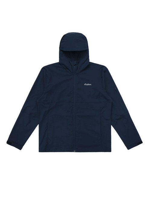 Malbon Performance Full Zip Shell Jacket - Navy