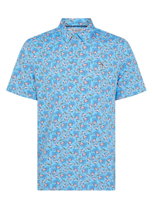 Original Penguin Pete N' The Ocean Polo - Blue Grotto
