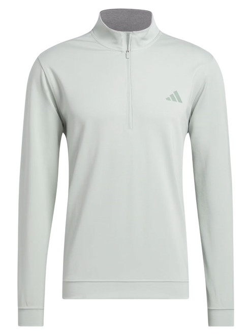 adidas Elevated 1/4-Zip Pullover - Wonder Silver