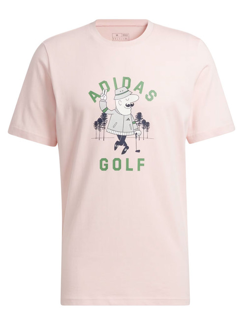 adidas Chip Deuces Graphic Tee - Sandy Pink