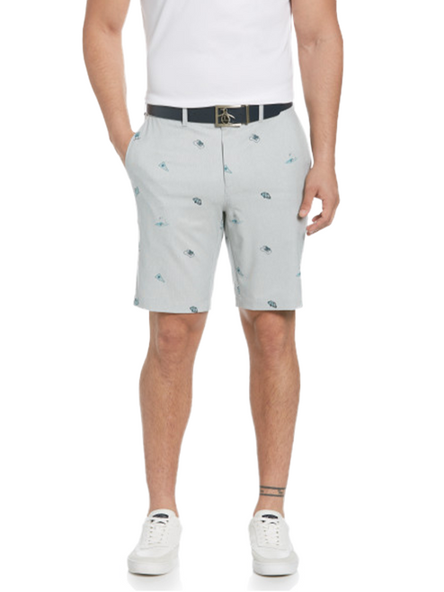 Original Penguin Mini Golf Printed Short - Caviar