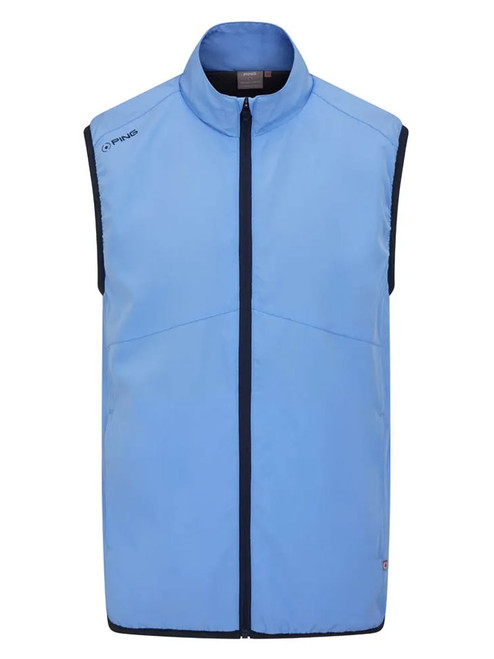 Ping SensorWarm Ashbourne Full-Zip Vest - Cornflower Blue