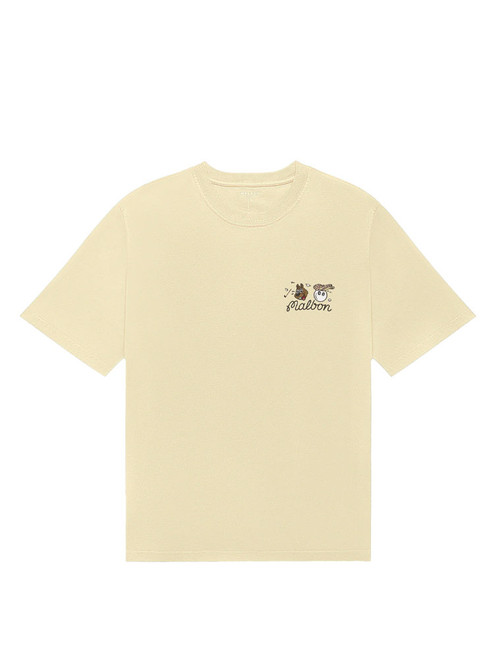 Malbon Two Man Scramble T-Shirt - Light Khaki