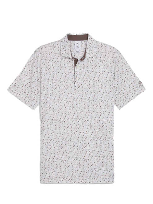 Puma x Arnold Palmer Tea Time Polo - Warm White/Flat Bronze