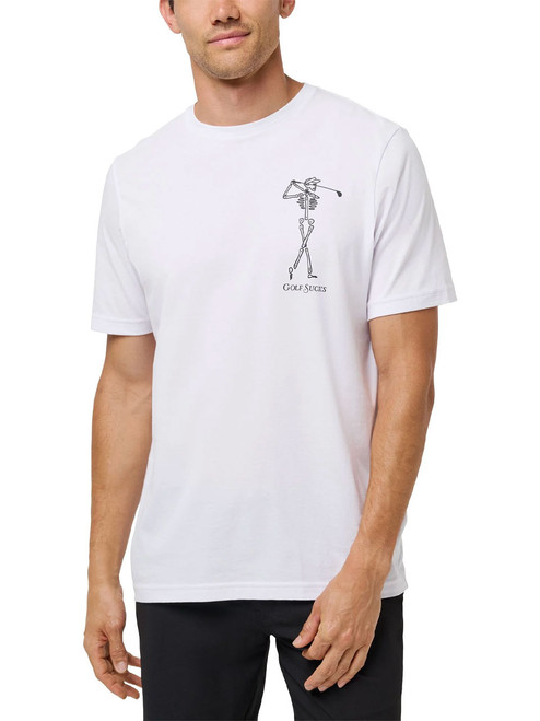 TravisMathew Golf Sucks T-Shirt - White