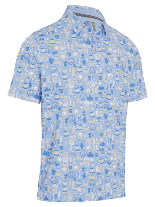 Callaway Celebration Feast Print Polo - Open Air