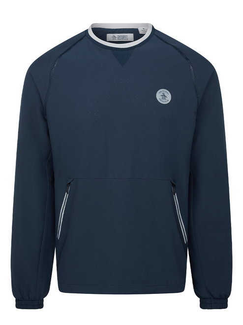 Original Penguin Long Sleeve Lightweight Vent Shirt - Black Iris