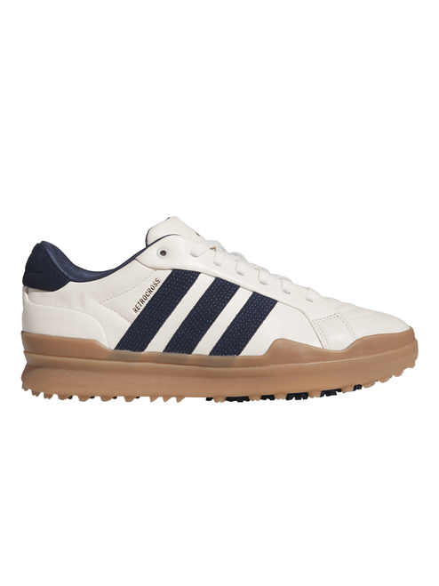 adidas Retrocross Gripmore Spikeless Golf Shoes - Chalk White/Collegiate Navy