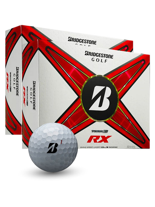 Bridgestone TOUR B RX Golf Balls - 2 Dozen