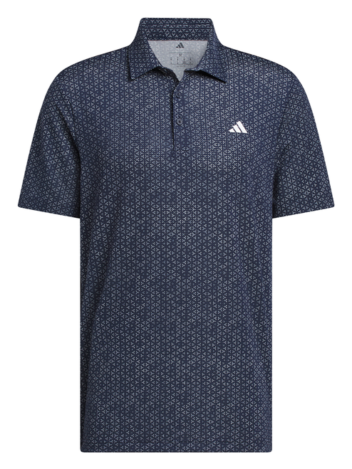 adidas Ultimate365 Mesh Tango Print Climacool Polo Shirt - Collegiate Navy/White