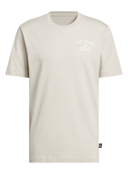 adidas Golf Chip in Paradise Graphic T-Shirt - Wonder Alumina