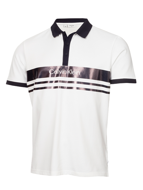Calvin Klein Freemount Polo Shirt - White