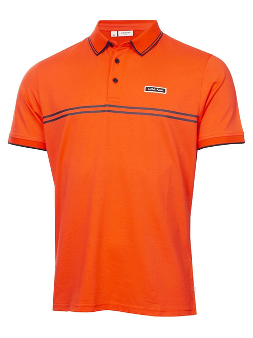 Calvin Klein Newtown Polo Shirt - Mandarin