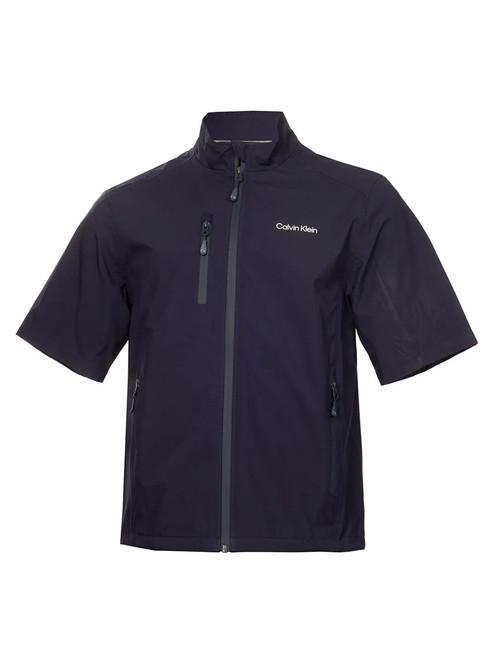 Calvin Klein Acres Short Sleeve Waterproof Jacket - Navy
