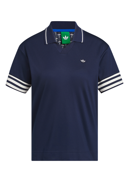 adidas Originals Womens 3-Stripe Polo - Night Indigo
