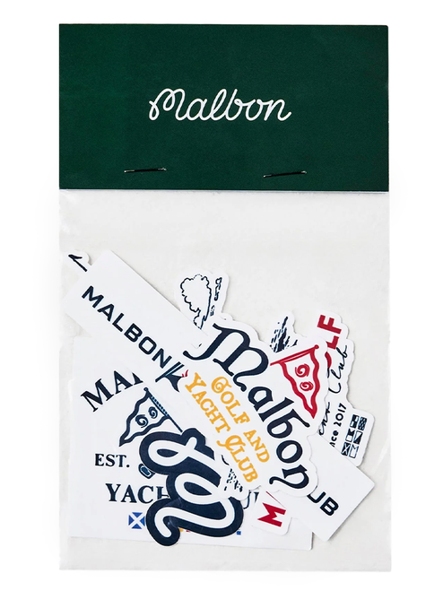 Malbon Yacht Club Sticker Pack - Multi