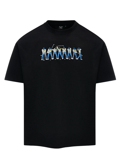 Eastside Golf Sequence Tee - Black