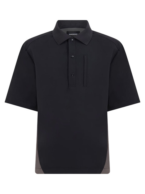 Manors Golf Shooter Shirt - Black