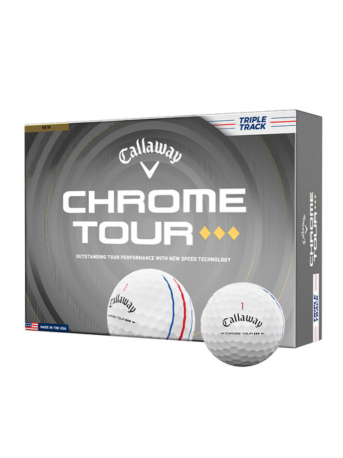 Callaway Chrome Tour Triple Diamond Triple Track 2026 Golf Balls