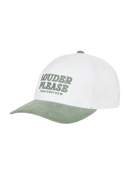 TravisMathew Louder Please Cap - White