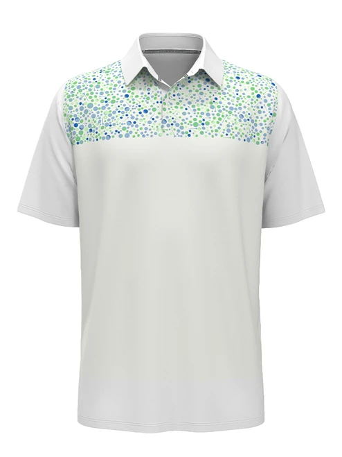 Callaway Driving Range Engineered Print Polo - Bright White